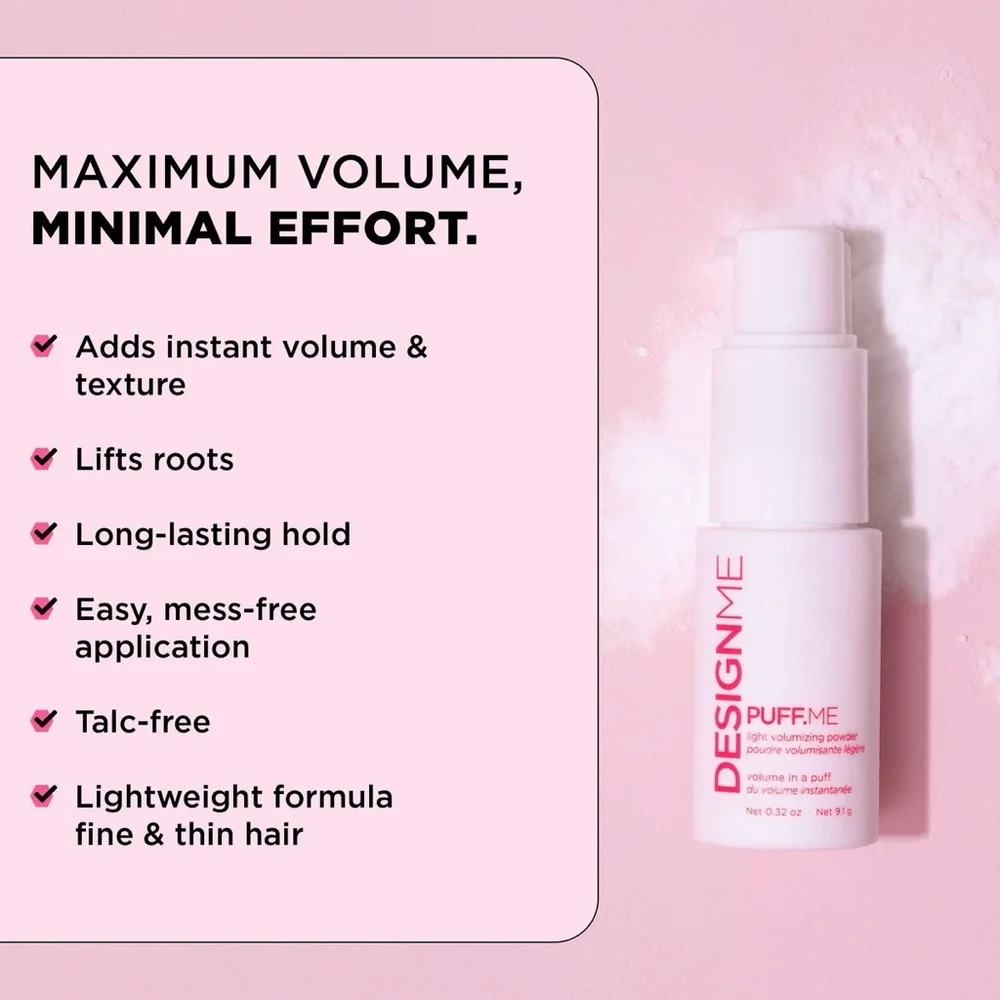 DESIGN ME PUFF.ME Light Volumizing Powder 0.32 oz - Picture 2 of 3